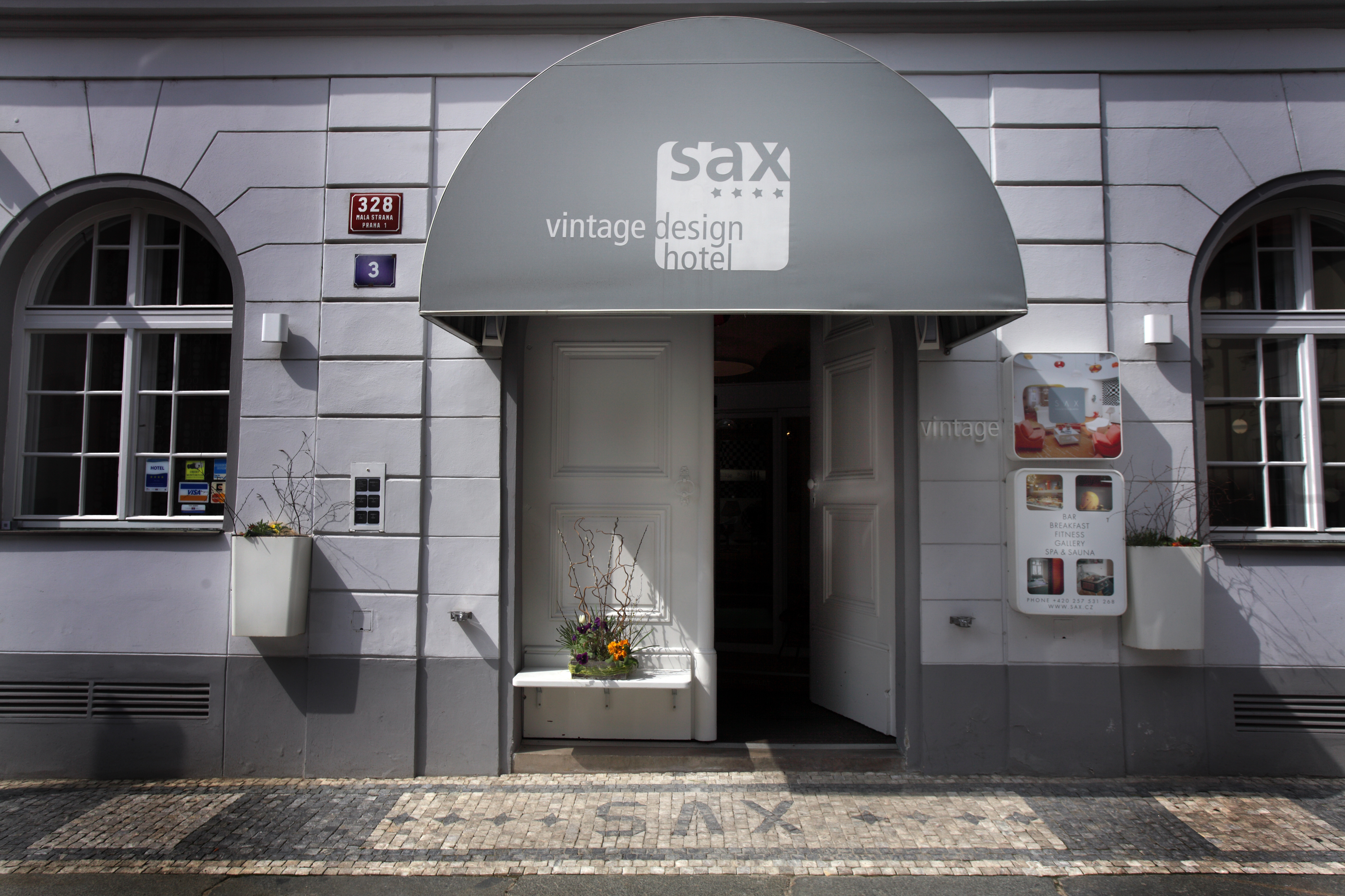 Vintage Design Hotel Sax — 118 00 Praha-Praha 1